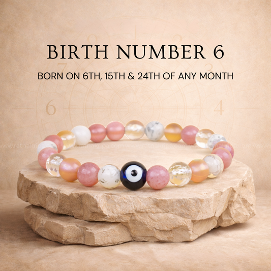 Birth Number 6 Bracelet