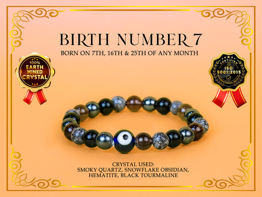 Birth Number 7 Bracelet