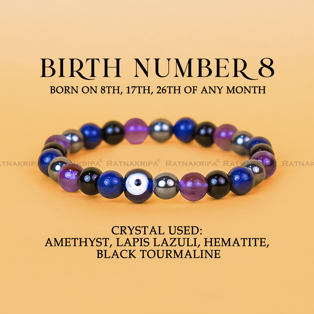 Birth Number 8 Bracelet