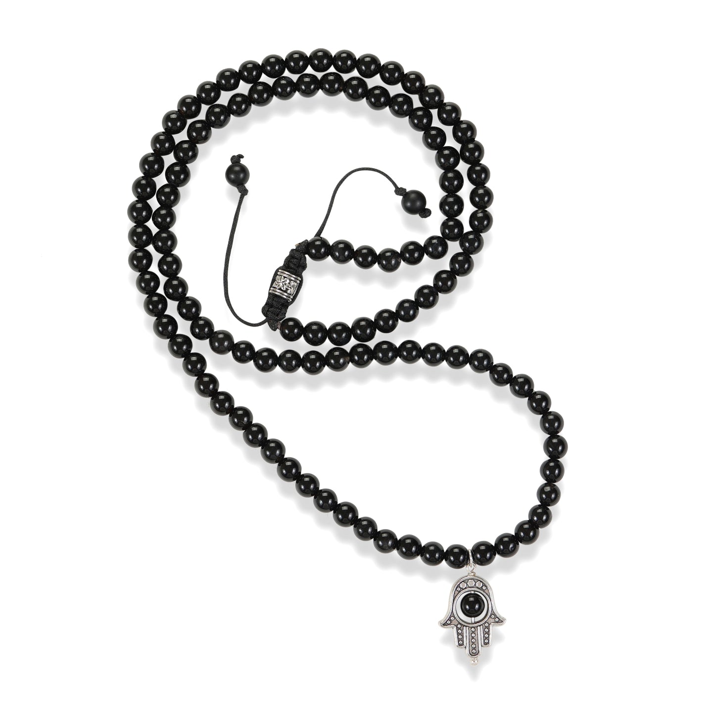 Black Onyx 108 Beads Mala - Stone of Strength