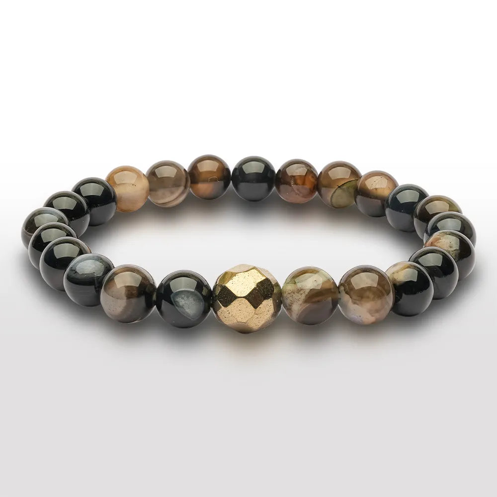 Black Sulemani Hakik Bracelet AA wb