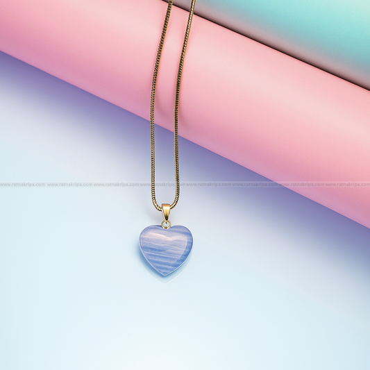 Blue Lace Agate Pendant