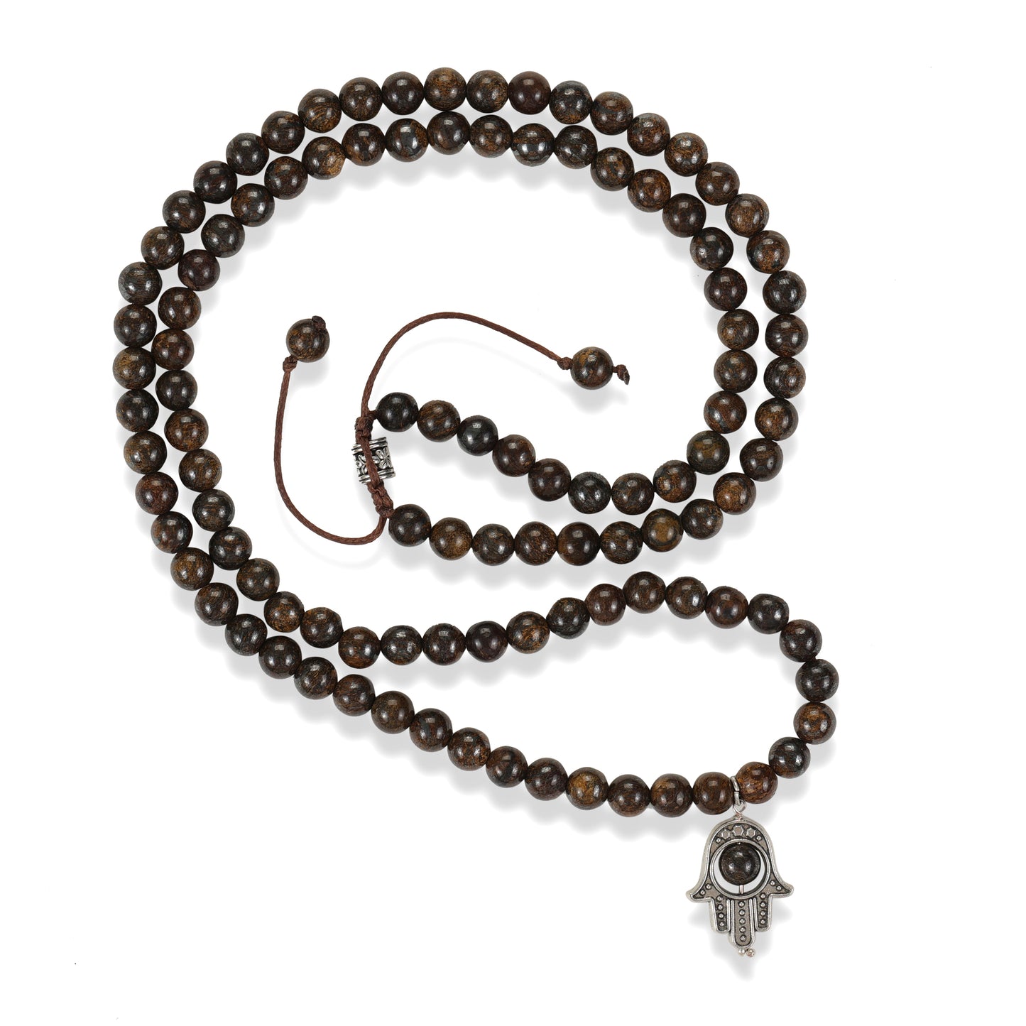 Bronzite 108 Beads Mala - Stone to Attract Luxury