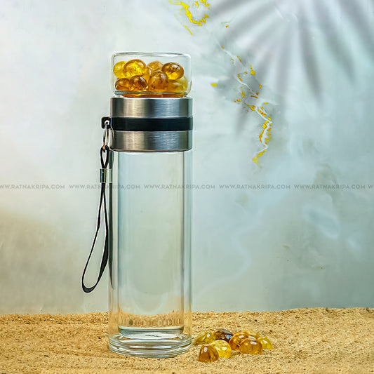 Citrine Tumbles Bottle