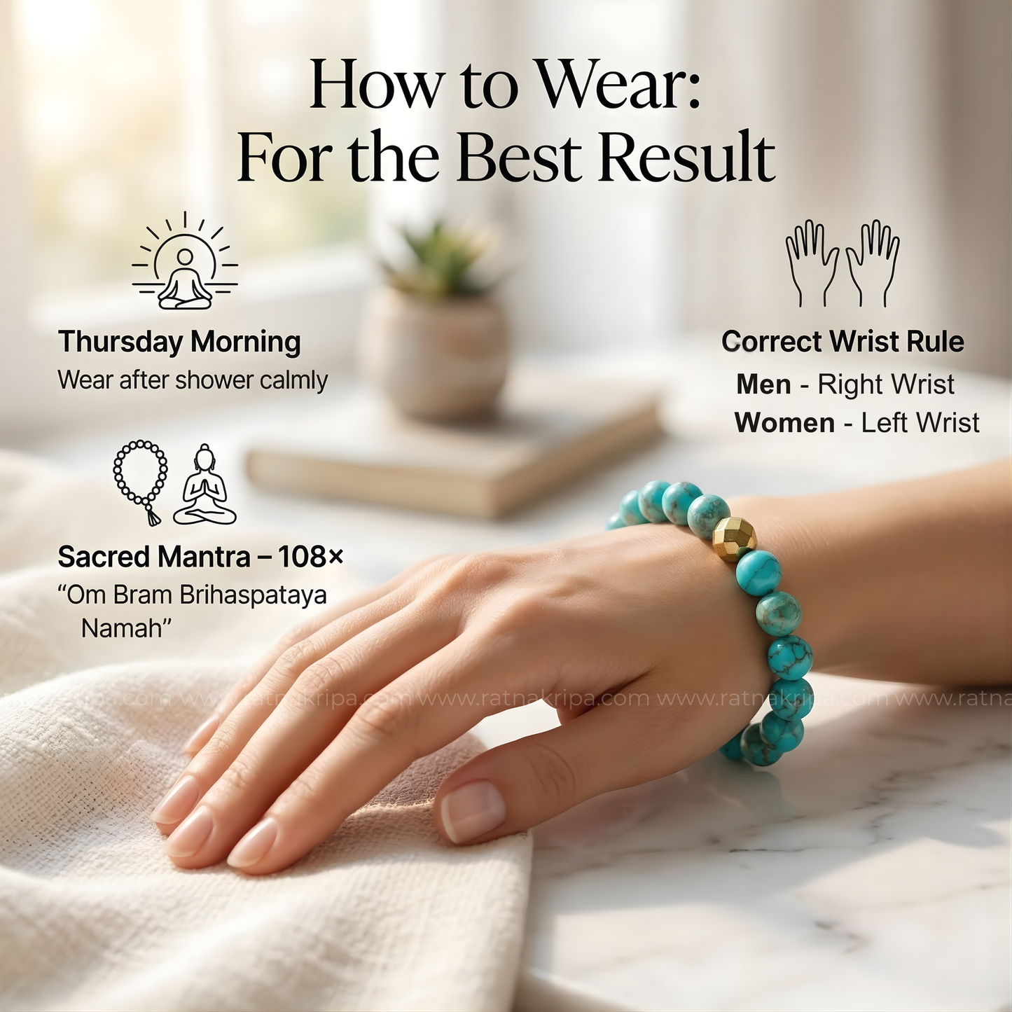 Firoza Bracelet - For Fame and Protection