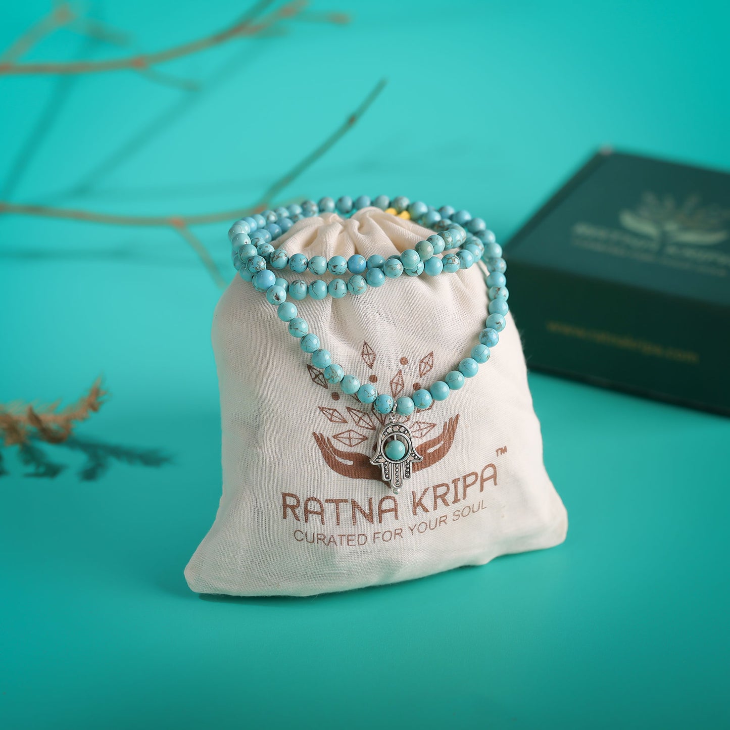 Irani Firoza, Blue Turquoise Japmala