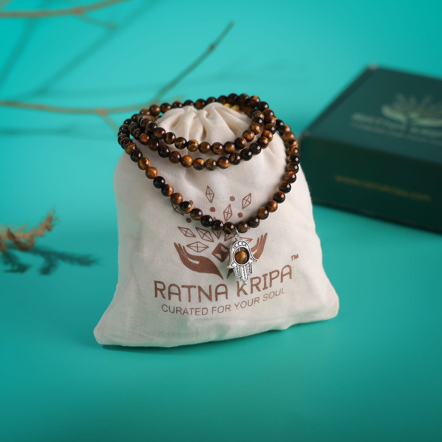 Tiger's Eye Mala