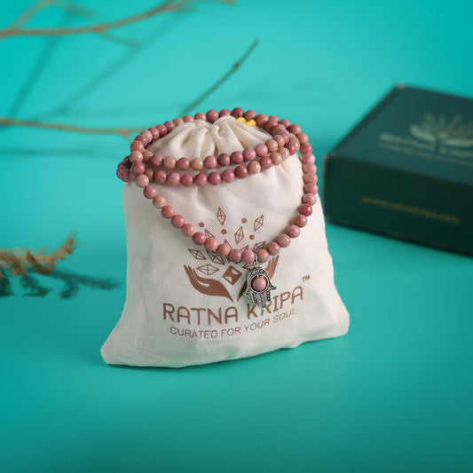Rhodocrosite Mala