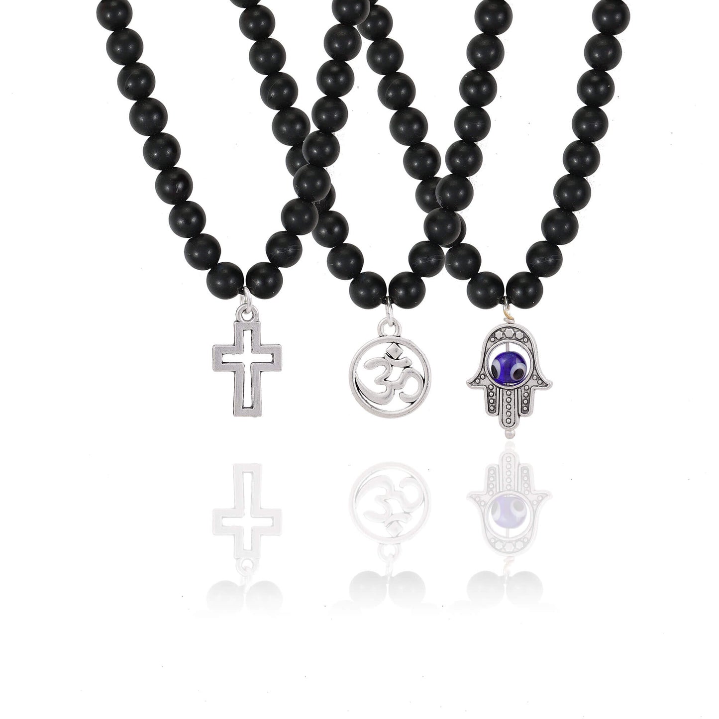 Black Onyx Matt 108 Beads Mala - Stone of Strength