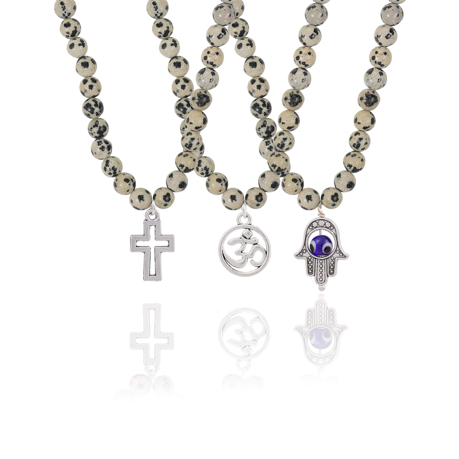Dalmatian Jasper necklace