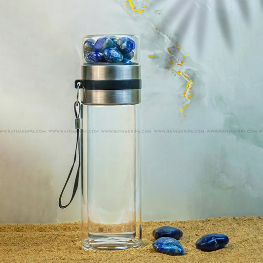 Lapis Lazuli Tumbles Bottle