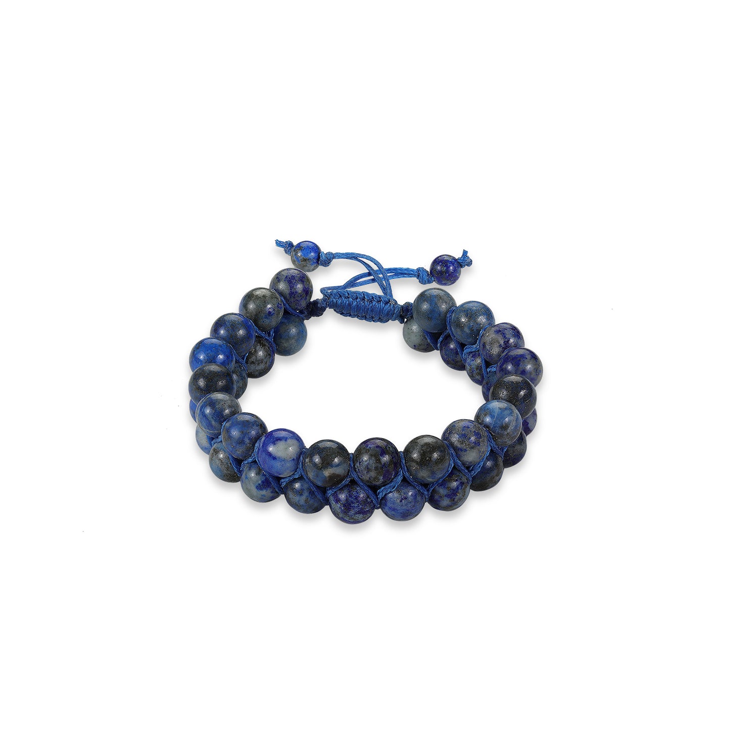 Lapis Lazuli 2 layered Bracelet - Stone of Knowledge and Wisdom