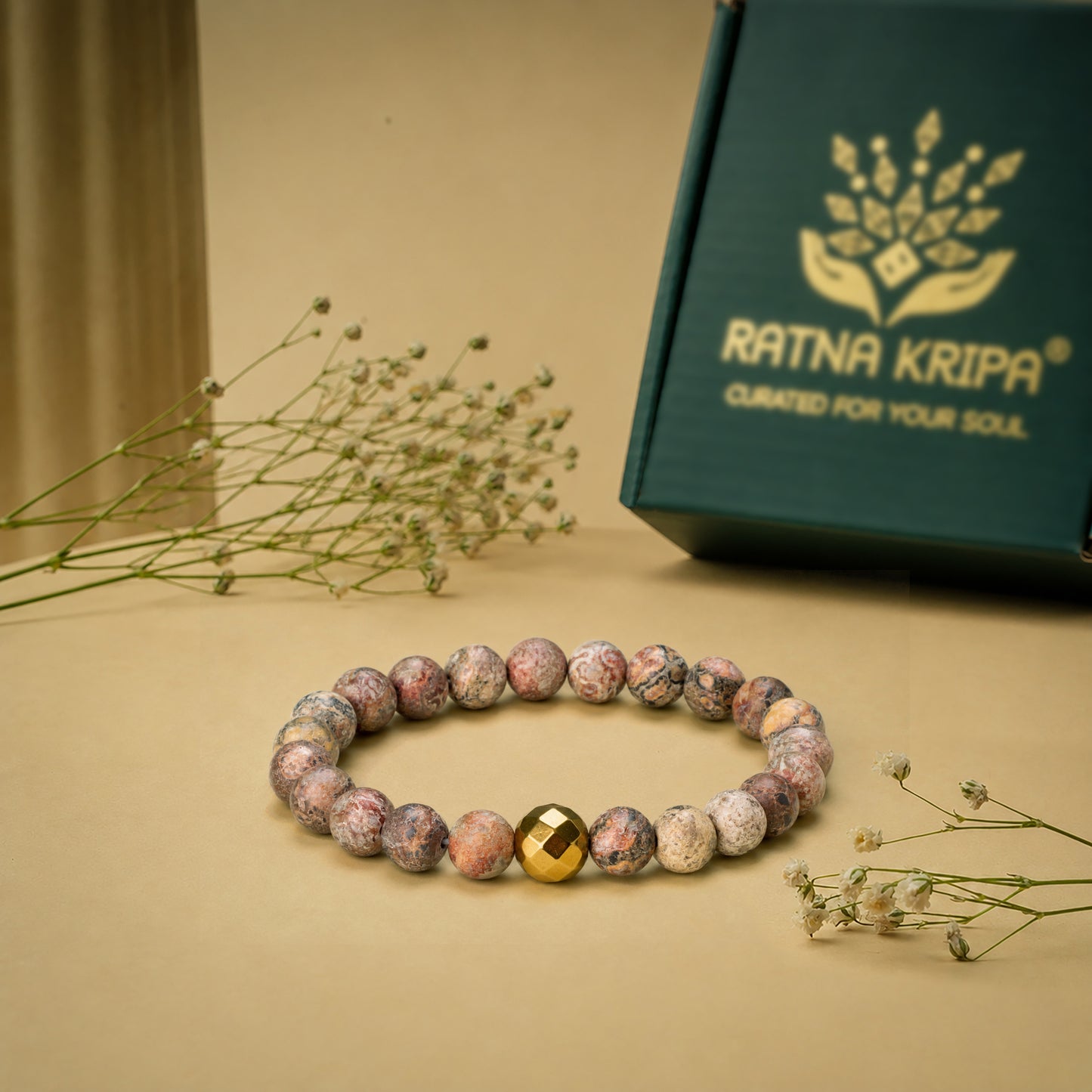 Leopard Skin Jasper Bracelet