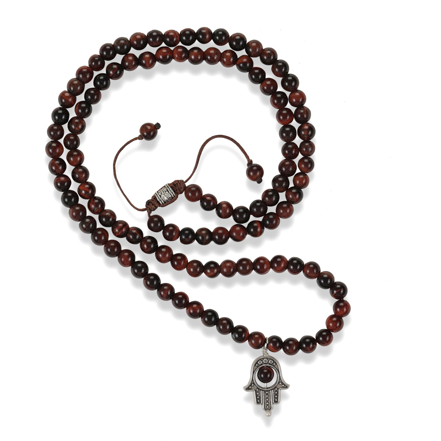 Mahogani Obsidian Mala - Stone of Strength