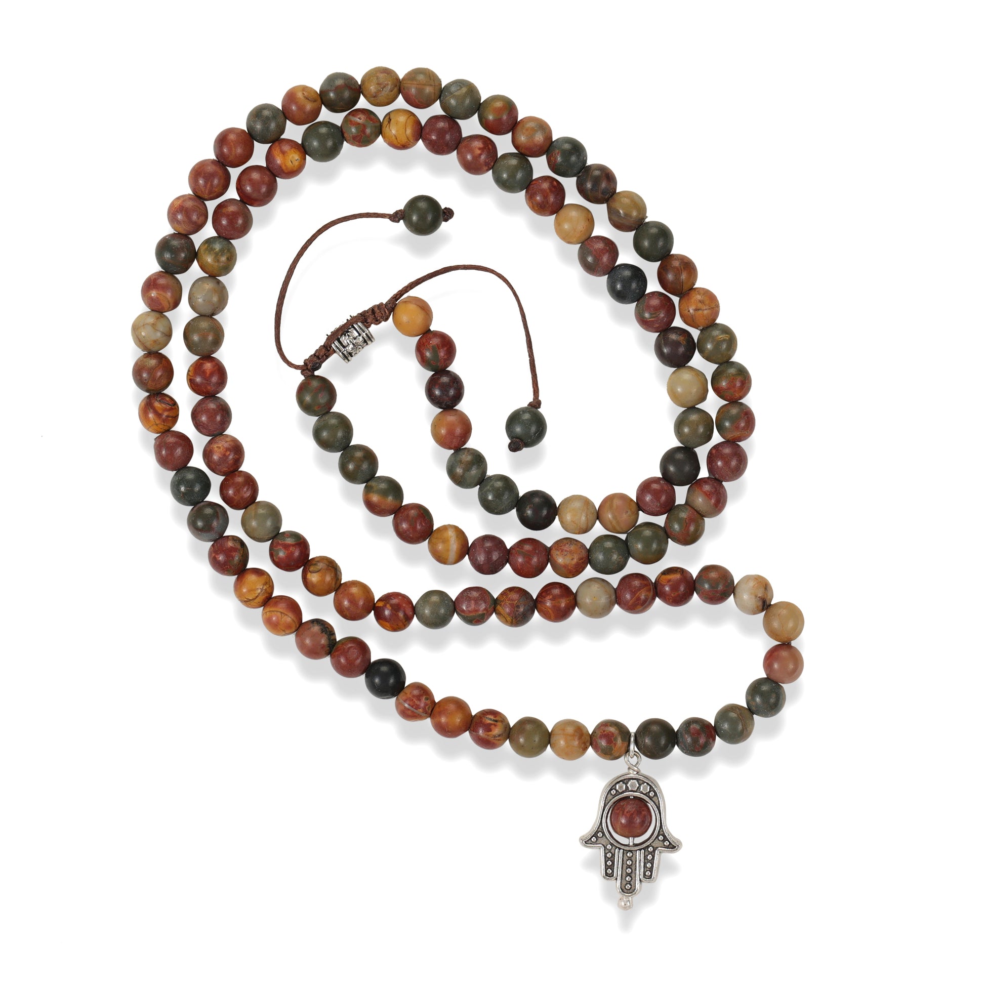 Picasso Jasper mala 108 beads