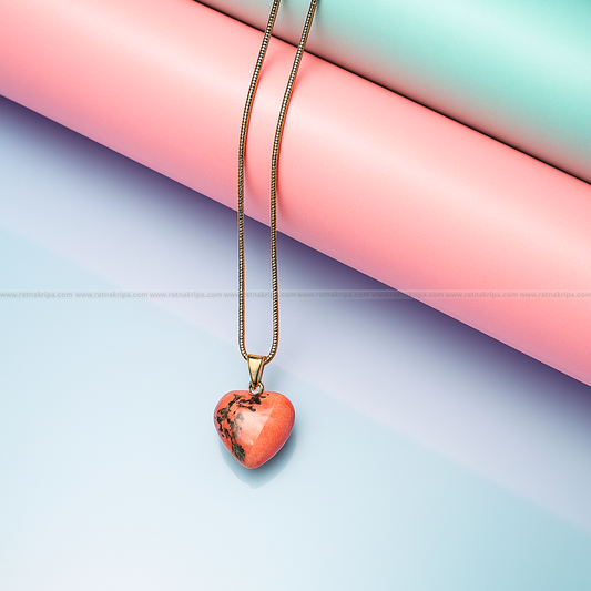 Pink Rhodonite Pendant