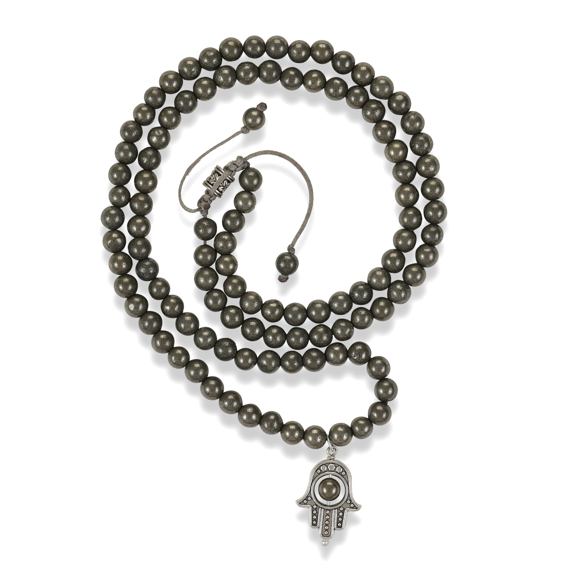 Pyrite necklace