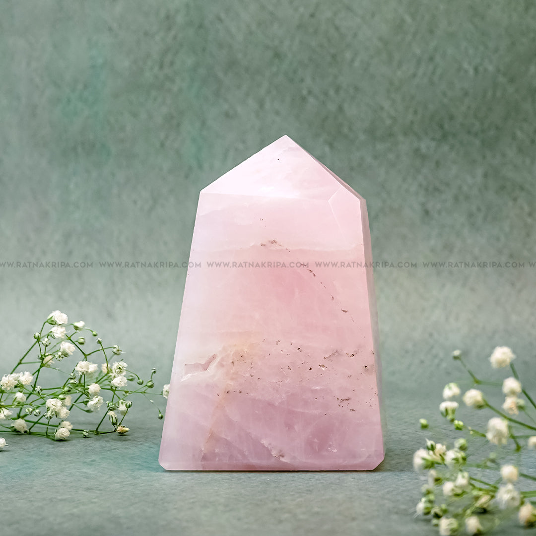 Rose Quartz - 394gm