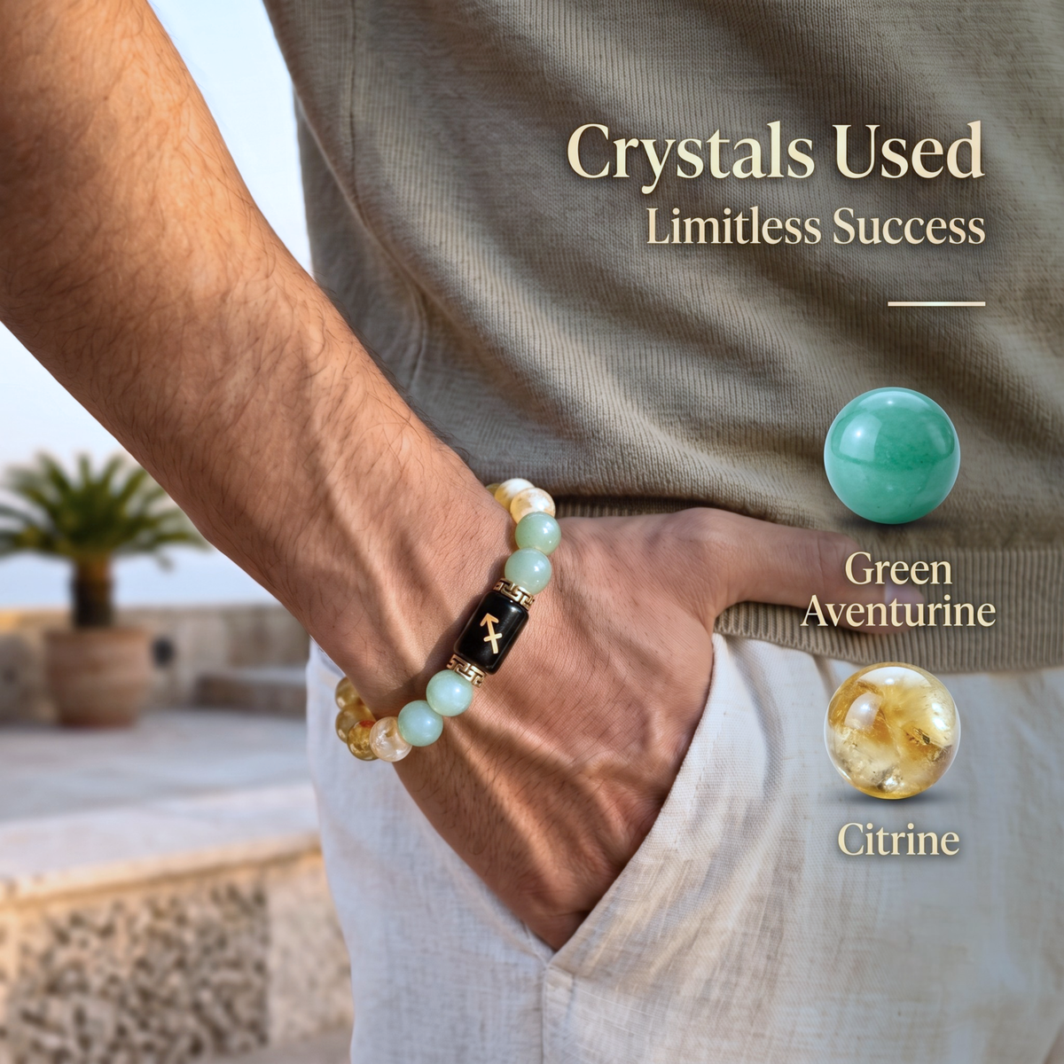 Sagittarius (धनु) Zodiac Bracelet