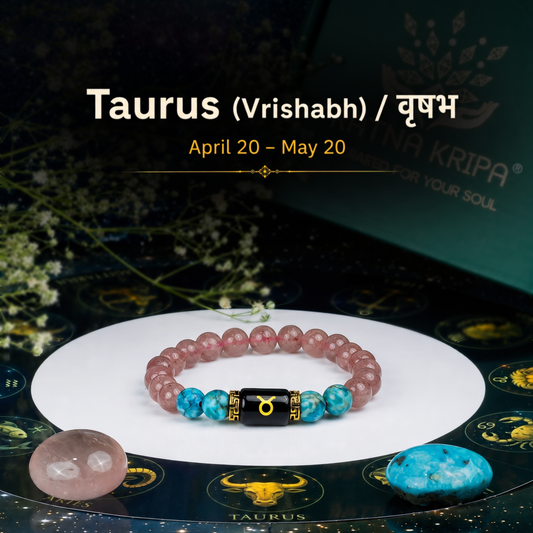 Taurus (वृषभ) Zodiac Bracelet