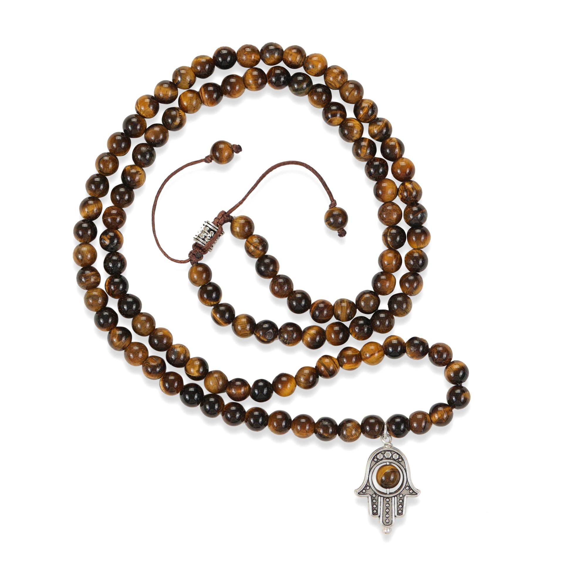 Tiger's Eye Mala necklace