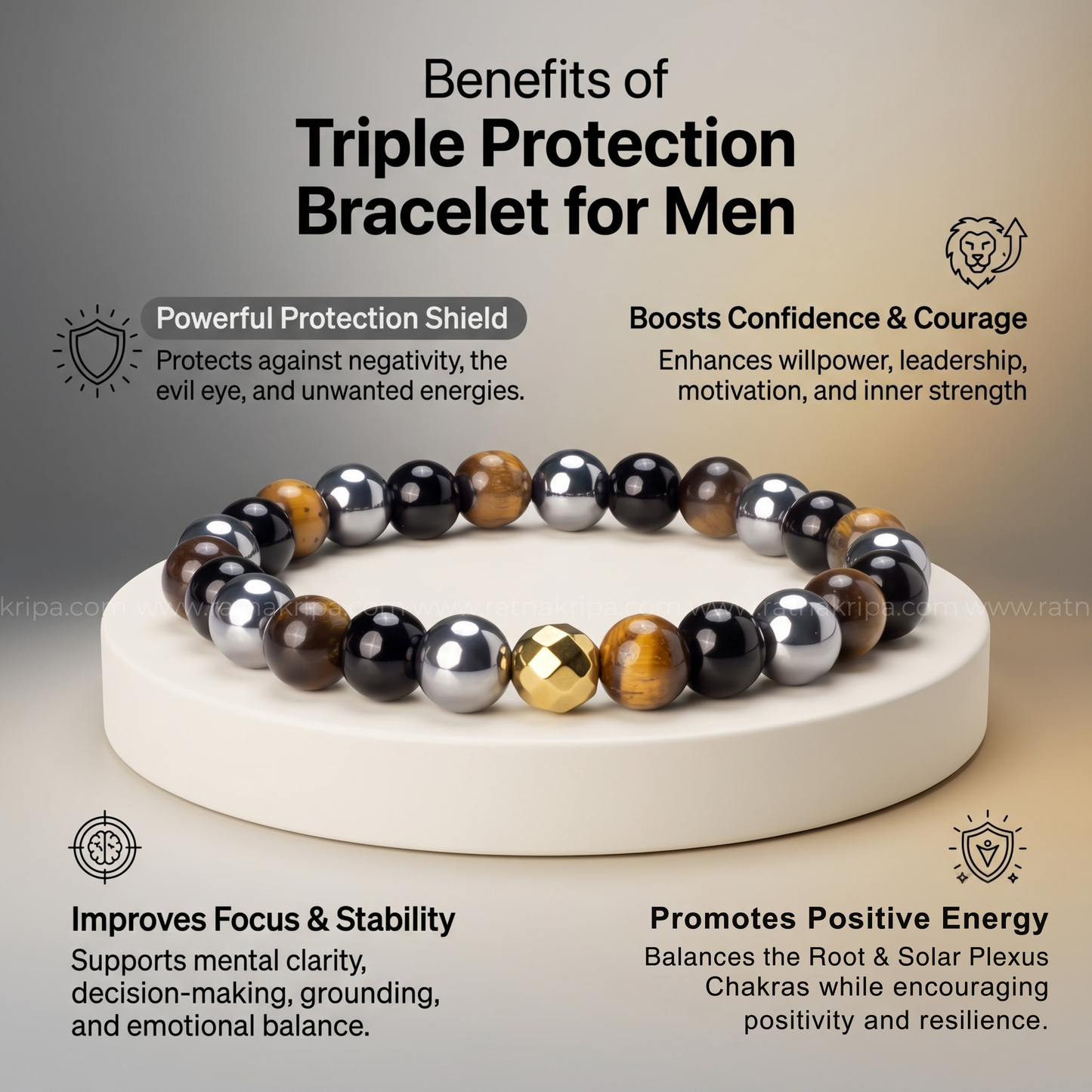 Triple Protection Bracelet
