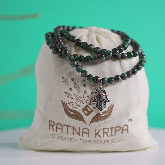 Ruby Zoisite Mala video