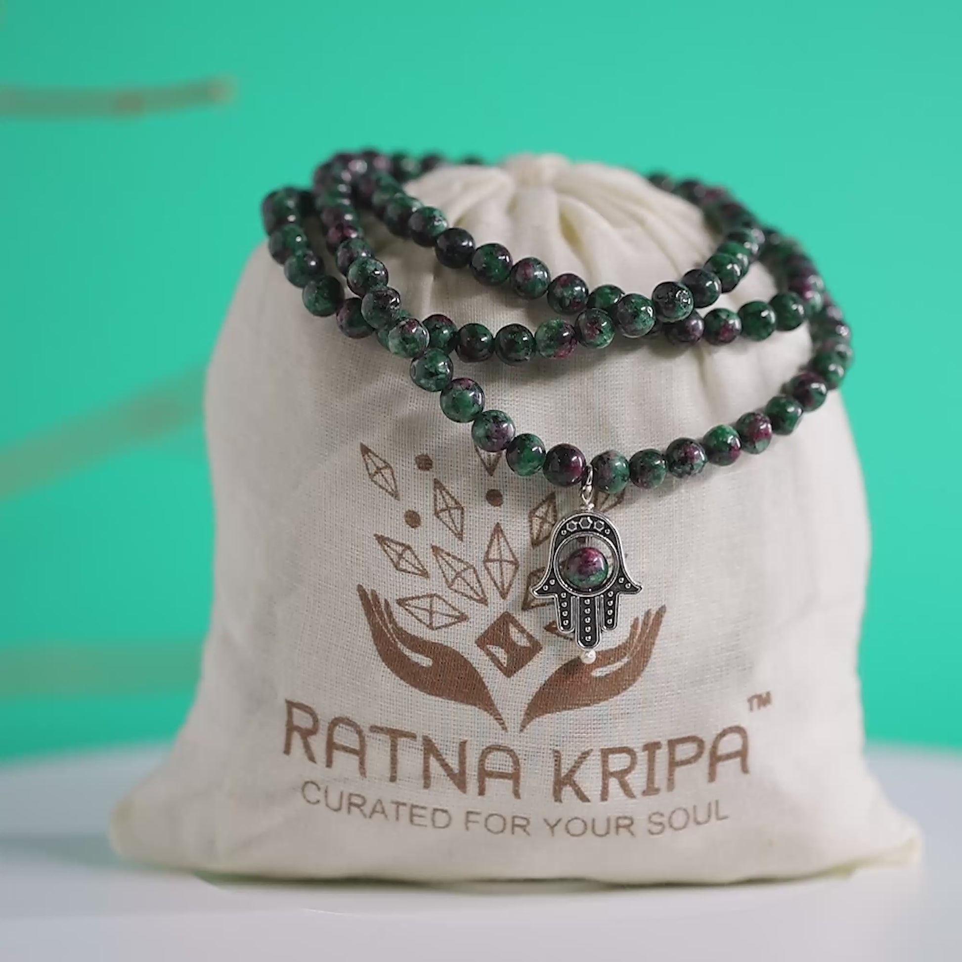 Ruby Zoisite Mala video