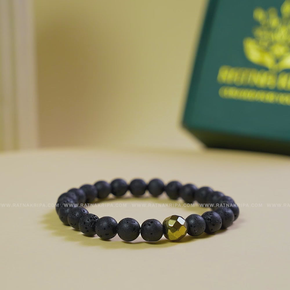 AAA Lava Stone Bracelet