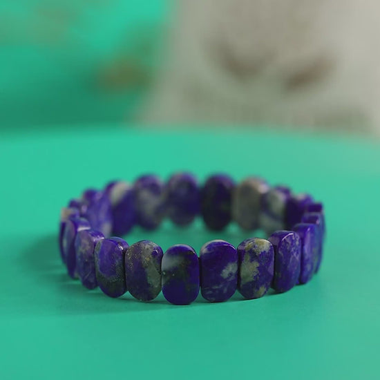 Lapis Lazuli Bracelet (Oval shaped)