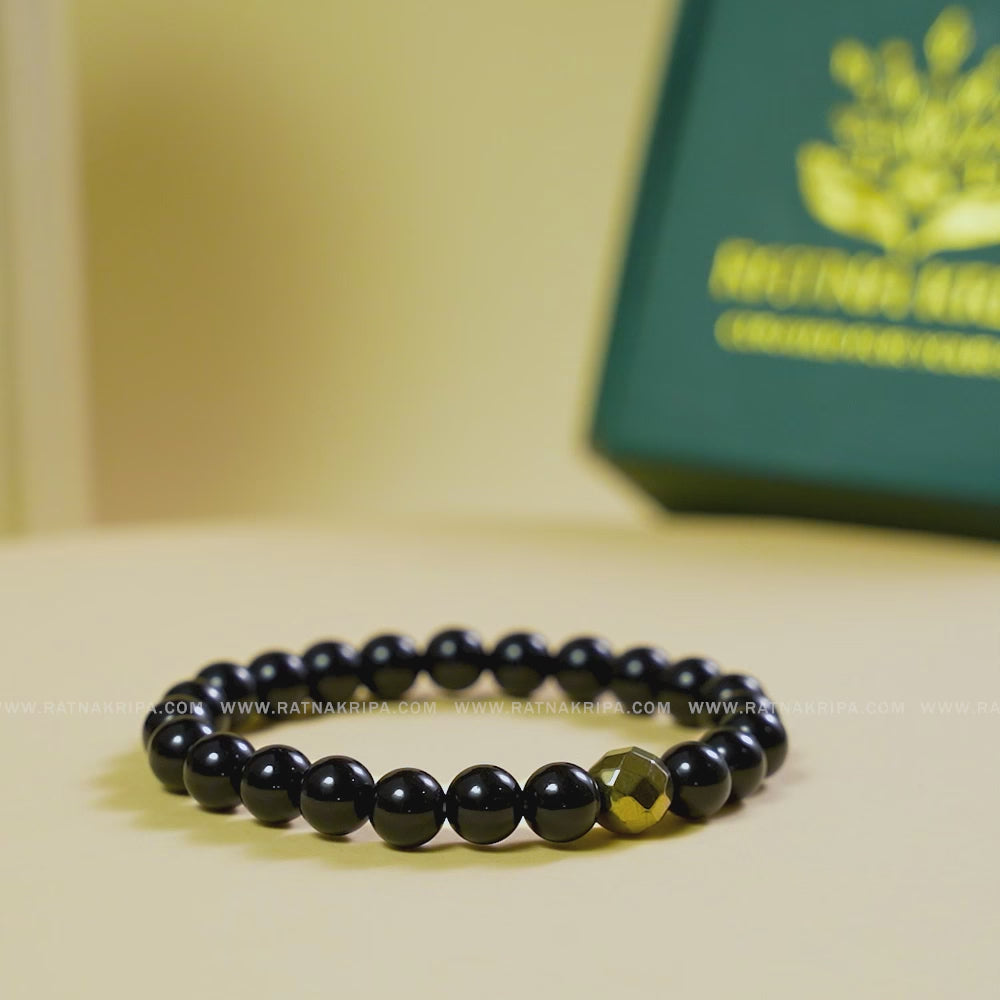 Black Obsidian Bracelet