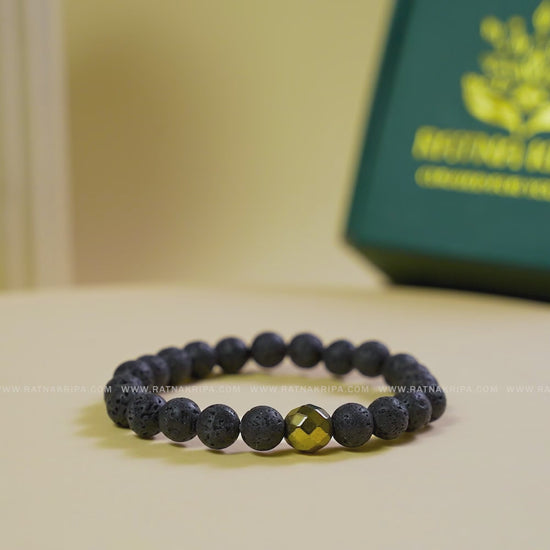 AA Lava Stone Bracelet