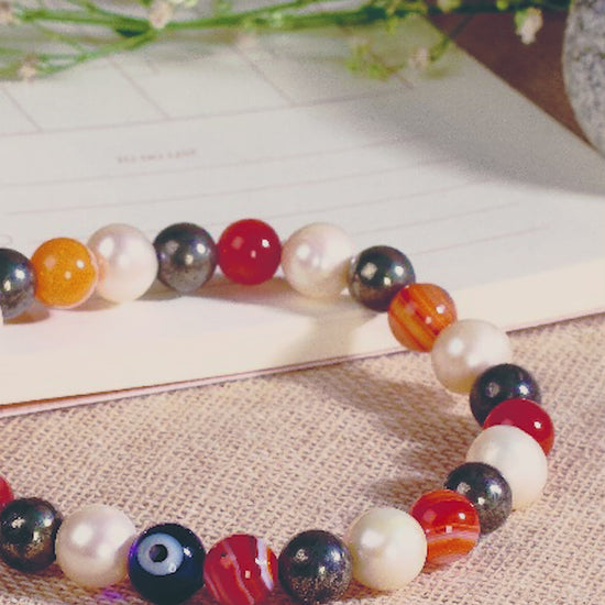 Gemini Zodiac stone Bracelet