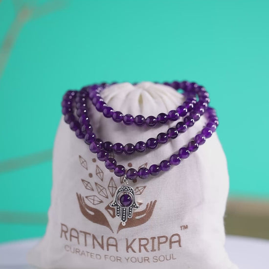 amethyst mala video