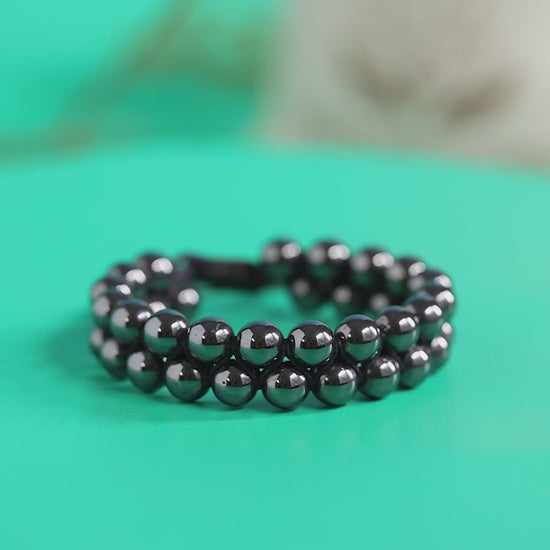 Hematite Double Layred Bracelet